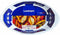 Serveerschaal Luminarc Smart Cuisine Ovalen Wit Glas 21 x 13 cm (6 Stuks)