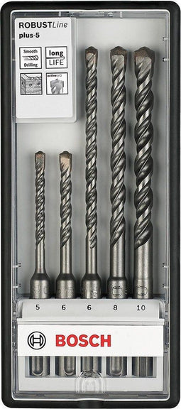 Bosch SDS-plus-5 - Hamerborenset 5-delig - Robust Line (5 stuks)