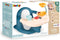 Smoby - Little Smoby - Baby Bath Time - Badspeelgoed - babybadzitje met tablet uitgerust met speelse activiteiten: 1 walvissproeier, 1 schoepenrad, 1 waterbloem en 1 beker