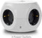 Ewent EW3939 - Power Block stekkerdoos - 3 stopcontacten en 3 USB-poorten - 1,5m kabel