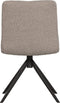 WOOOD Vinny Draaibare Eetkamerstoel - Bouclé - Zand - 80x48x45