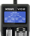 XTAR VC2 - USB Batterij-oplader - LCD-display - Zwart