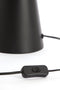 Light & Living Tafellamp Dita - 31cm hoog - Mat Zwart