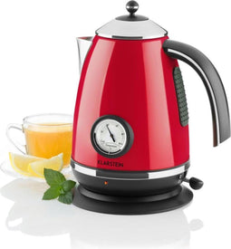Aquavita Chalet waterkoker rood 1.7L 2200W