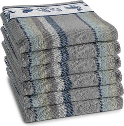 DDDDD Duck Dance Keukendoek (6 Stuks) - 50x55 cm - Grey