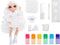 Rainbow High Watercolor & Create - Modepop - 6 uitwasbare waterverfpoeders - Paarse ogen