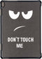 Tablet Hoes Geschikt voor Lenovo Tab P10 - Design Trifold Bookcase - Meerkleurig /Don't touch my pad