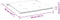 vidaXL - Stoelkussens - 2 - st - bladpatroon - 50x50x3 - cm - stof