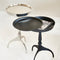 Riviera Maison Bijzettafel Verstelbaar - Crosby Adjustable End Table - Zwart
