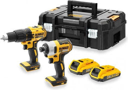 DeWalt DCK2060D2T-QW - Accu Boor- en Schroefmachine - 18V 65Nm koppel - Borstelloze motor