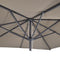 Outdoor Living parasol Virgo 300x300 cm - grijs