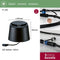 Paulmann Plug & Shine - LED-Grondopbouwlamp - Warm wit 180° IP67 3000K 2x3,3W Antraciet (2 stuks)