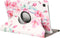 iMoshion Tablet Hoes Geschikt voor Samsung Galaxy Tab A7 - iMoshion 360° Draaibare Design Bookcase - Wit /Blossom Watercolor White