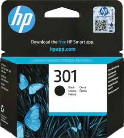 HP 301 - Inktcartridge - Origineel - Hoge printkwaliteit - Zwart