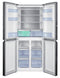 Beko GNO46623MXPN - Multi-door koel-vriescombinatie - 466L - Pet Inox