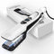 Sansbeauté® Stoomstijltang - Professionele Stijltang - 5 Temperatuurinstellingen - Wit