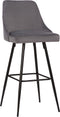 Barkruk Sipoo Velvet, Bruin
