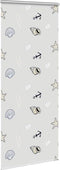 vidaXL - Doucherolgordijn - met - cassette - 90x240 - cm - stofbreedte - 86 - cm