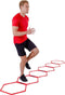 Pure2Improve Loopladder - Agility Grid - Achthoekig - Rood