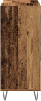 vidaXL - Media - Kast - Artisan - Eiken - 84.5x38x90 - cm - Bewerkt - Hout