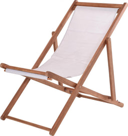 Tuinstoel - Strandstoel - Lounge Stoel - beige