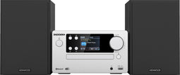 Kenwood M-725DAB - Micro HiFi Systeem - DAB+ Bluetooth CD-USB - Zilver