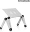 INNOVAGOODS - laptopstandaard - laptoptafel - verstelbaar - in aluminium - schootbureau - schoot tafel - cadeau tip
