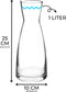 Rocco Bormioli Ypsilon Karaf - 1L - Glas