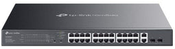 TP-Link Omada - 24-Port Gigabit Managed Switch - 24x PoE+ (802.3at) - 384W PoE-budget