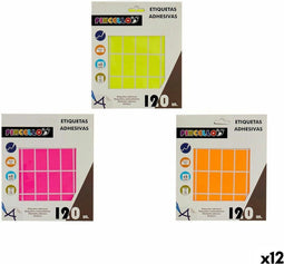 Klevende etiketten Rechthoekig 20 x 37 mm (12 Stuks)