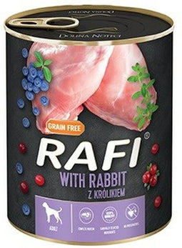 Natvoer Dolina Noteci Rafi Bosbessen Konijnenvlees 800 g