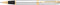 Sheaffer rollerball - 300 - zwart met glanzend goud en chroom - penpunt M - schrijfkleur zwart - SF-E1934251
