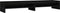 vidaXL - Monitorstandaard - 100x24x16 - cm - massief - grenenhout - zwart