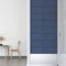 vidaXL - Wandpanelen - 12 - st - 2,16 - m² - 60x30 - cm - stof - blauw