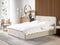 RENNES - Bed met opbergruimte - Beige - 180 x 200 cm - Polyester