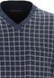 Schiesser Heren Pyjama - Lange broek - V Hals - Donkerblauw