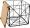 Bijzettafel - Metaal - 28x28x28cm - Mand