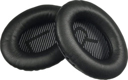 Somstyle Oorkussens Geschikt voor Bose QuietComfort 25/35/35II, QC25, QC35, QC35 II & QC45 Koptelefoon - 2 Stuks - Zacht Schuim - Eiwitleer - Zwart