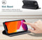 Hoesje Geschikt voor iPhone 12 PRO MAX met Anti Skim Bescherming - Pasjes Bookcase RFID Beschermd Cover - Vulcano Black