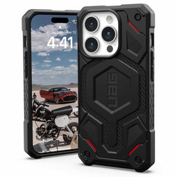 Urban Armor Gear Monarch Pro - Smartphonehoesje - 5-laagse bescherming met Kevlar® - Zwart