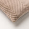Dutch Decor ZICO - Kussenhoes zigzag 45x45 cm Pumice Stone - beige - superzacht - met rits