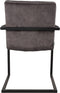 LABEL51 Eetkamerstoel Milo - Antraciet - Velours