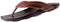 Olukai Mea Ola - Heren leren slippers - Cowboy look - Lichtbruin