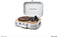 Muse MT-201 WW - Kofferplatenspeler - Bluetooth - Retro Kleur