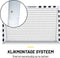 Dunlop Voetbaldoel - Voetbal Goal 300 x 90 x 200 cm - Snelle Montage - Metaal - Zwart/Wit
