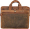 Rat Pack by Orange Fire Leren Laptoptas Aktetas 15.6 inch Bogart Rat Pack OF 558/15 Bruin