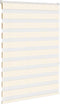 vidaXL - Zebra - rolgordijn - 95x150 - cm - stofbreedte - 90,9 - cm - marmerbeige