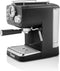Swan Retro Espresso Koffiemachine - Pistonmachine - Koffiezetapparaat Bonen - Barista Koffie - Zwart