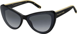 Marc Jacobs - Zonnebril - Cat-eye - Zwart/goud (449/s)