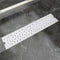 vidaXL - Doucheafvoer - rechthoekig - bubbel - 530x140 - mm - roestvrij - staal